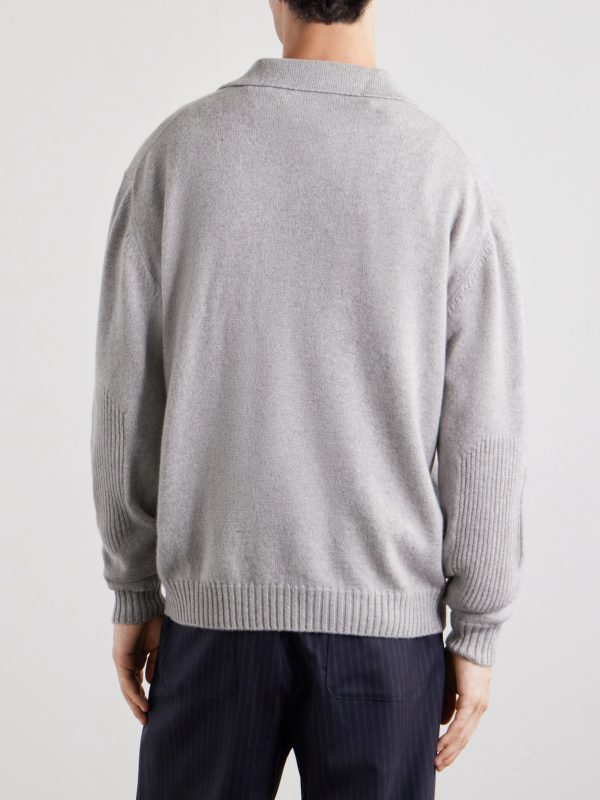 Cashmere Polo Sweater - BK Cashmere Polo Sweater - BK