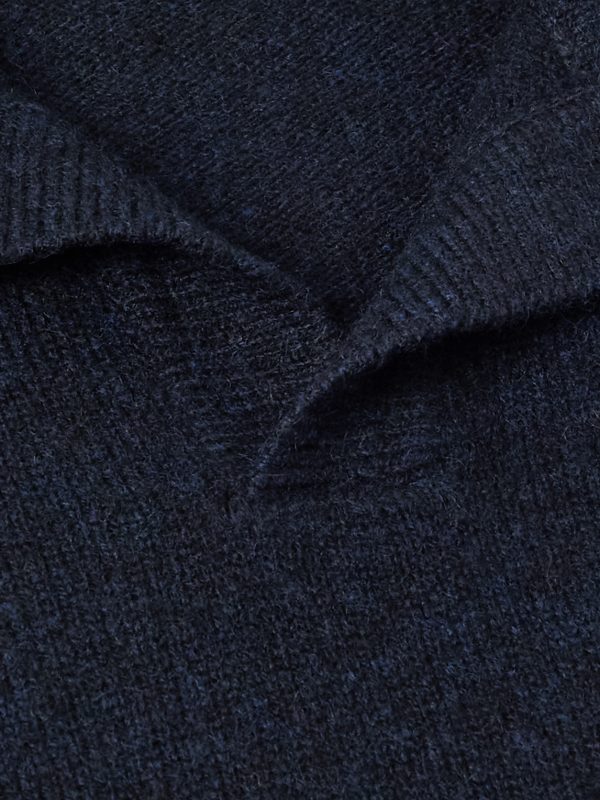 Cashmere Polo Sweater - CU Cashmere Polo Sweater - CU