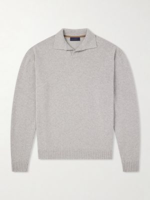 Cashmere Polo Sweater Cashmere Polo Sweater