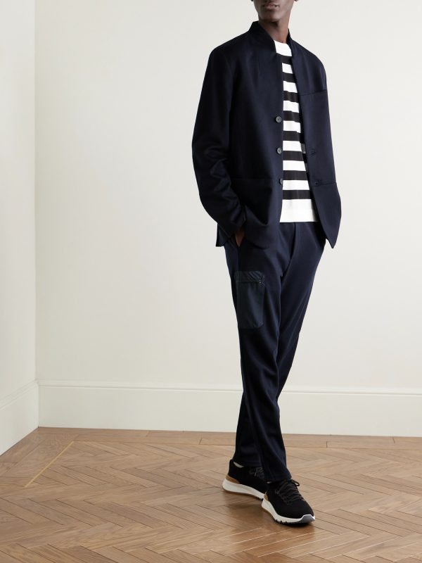 Ellen 2.0 Unstructured Wish® Virgin Wool and Cashmere-Blend Felt Blazer - OU Ellen 2.0 Unstructured Wish® Virgin Wool and Cashmere-Blend Felt Blazer - OU