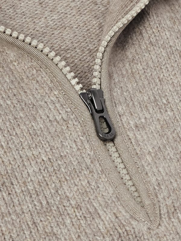 Cashmere Half-Zip Sweater - CU Cashmere Half-Zip Sweater - CU
