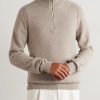 Cashmere Half-Zip Sweater - FR Cashmere Half-Zip Sweater - FR
