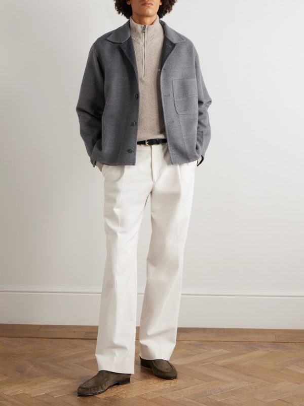 Cashmere Half-Zip Sweater - OU Cashmere Half-Zip Sweater - OU