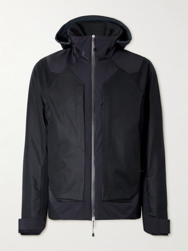 Trace 2.0 Virgin Wool and Cashmere-Blend Twill Hooded Ski Jacket