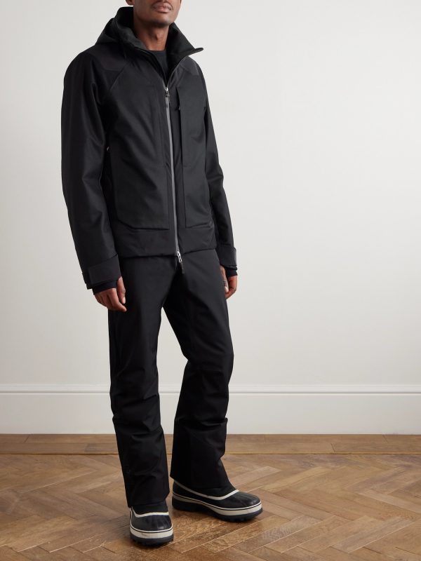 Trace 2.0 Virgin Wool and Cashmere-Blend Twill Hooded Ski Jacket - OU