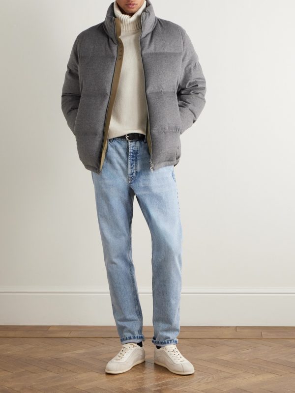 Tribeca Quilted Wish® Virgin Wool and Cashmere-Blend Down Jacket - OU Tribeca Quilted Wish® Virgin Wool and Cashmere-Blend Down Jacket - OU