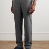Mindset Straight-Leg Stretch Virgin Wool-Flannel Trousers - FR Mindset Straight-Leg Stretch Virgin Wool-Flannel Trousers - FR
