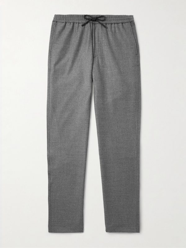 Mindset Straight-Leg Stretch Virgin Wool-Flannel Trousers Mindset Straight-Leg Stretch Virgin Wool-Flannel Trousers