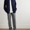 Mindset Straight-Leg Stretch Virgin Wool-Flannel Trousers - OU Mindset Straight-Leg Stretch Virgin Wool-Flannel Trousers - OU