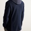 Panelled Virgin Wool-Blend and Nylon-Blend Hooded Blazer - BK