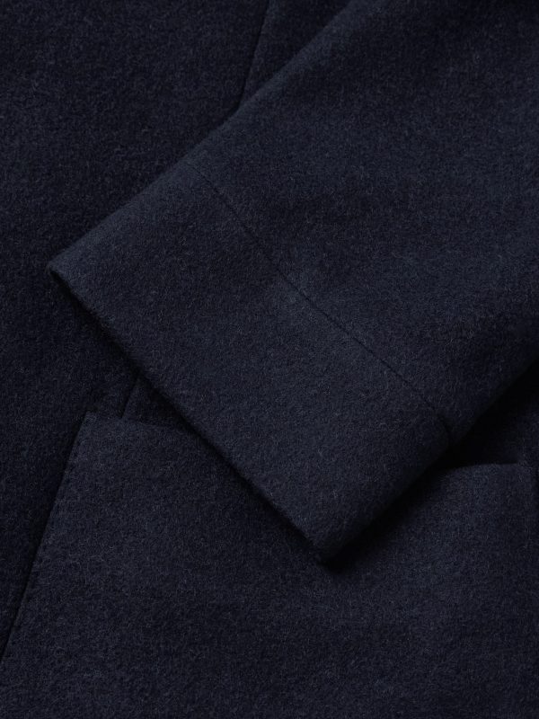 Panelled Virgin Wool-Blend and Nylon-Blend Hooded Blazer - CU