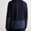 Explorer Ripstop-Trimmed Virgin Wool-Blend Sweater - BK