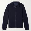 Explorer Ripstop-Trimmed Virgin Wool-Blend Sweater