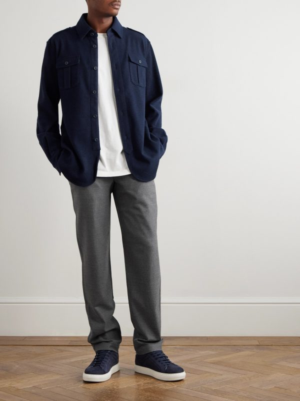 Wool-Blend Shirt - OU Wool-Blend Shirt - OU