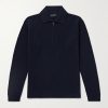 Virgin Wool and Cashmere-Blend Half-Zip Sweater