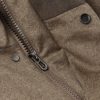 Uptown Padded Hooded Cashmere Jacket - CU Uptown Padded Hooded Cashmere Jacket - CU