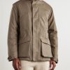 Uptown Padded Hooded Cashmere Jacket - FR Uptown Padded Hooded Cashmere Jacket - FR