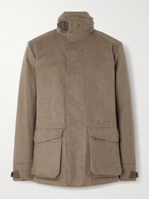 Uptown Padded Hooded Cashmere Jacket Uptown Padded Hooded Cashmere Jacket