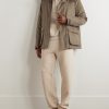 Uptown Padded Hooded Cashmere Jacket - OU Uptown Padded Hooded Cashmere Jacket - OU