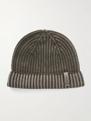 Dinghy Reversible Ribbed Cashmere Beanie Dinghy Reversible Ribbed Cashmere Beanie