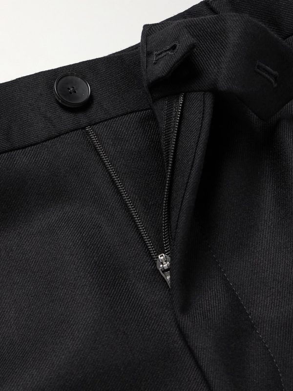 Philip Slim-Fit Straight-Leg Wool-Twill Suit Trousers - E1
