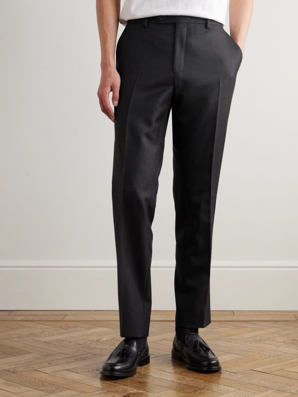 Philip Slim-Fit Straight-Leg Wool-Twill Suit Trousers - FR