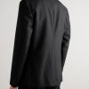 Slim-Fit Wool Suit Jacket - BK Slim-Fit Wool Suit Jacket - BK