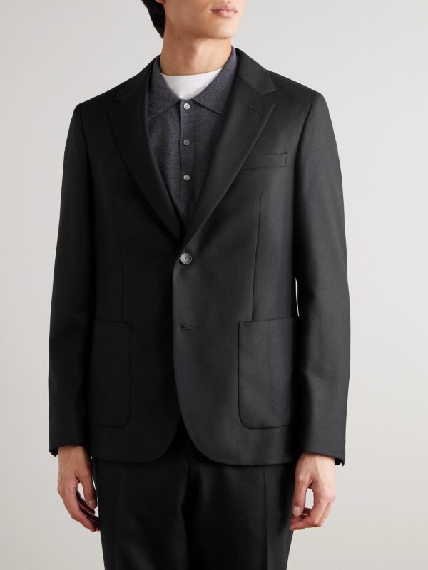 Slim-Fit Wool Suit Jacket - FR Slim-Fit Wool Suit Jacket - FR