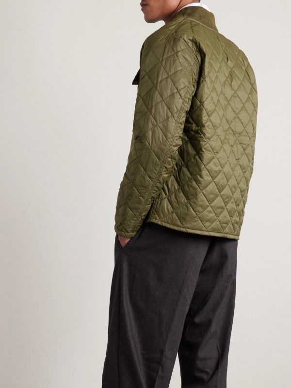 Edmund Reversible Quilted Shell Jacket - BK Edmund Reversible Quilted Shell Jacket - BK