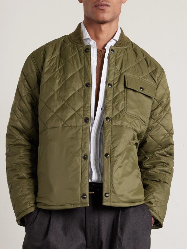 Edmund Reversible Quilted Shell Jacket - E1 Edmund Reversible Quilted Shell Jacket - E1