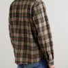 Wool-Blend Flannel Shirt - BK Wool-Blend Flannel Shirt - BK