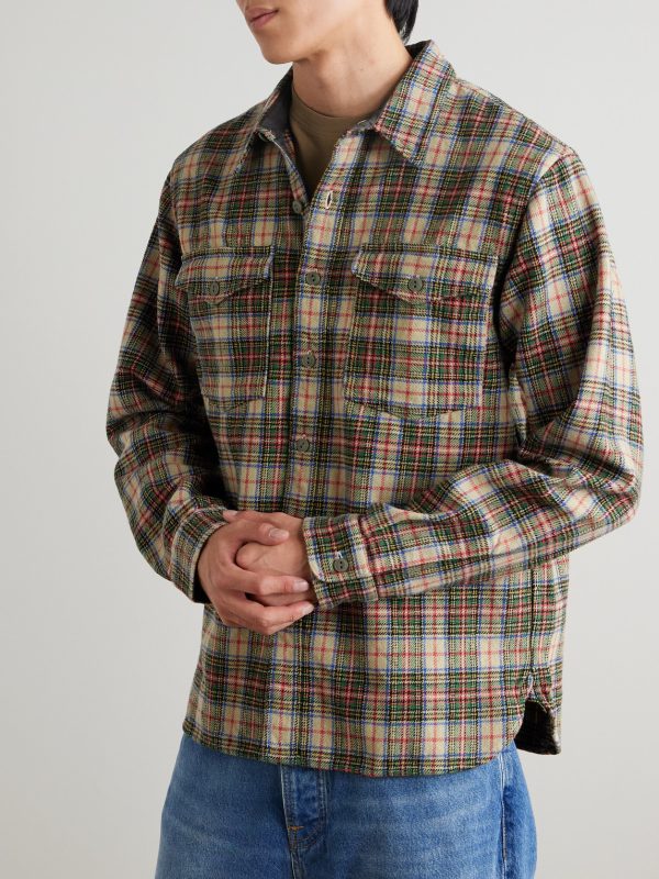 Wool-Blend Flannel Shirt - FR Wool-Blend Flannel Shirt - FR