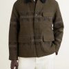Virgin Wool-Blend Jacquard Jacket - FR