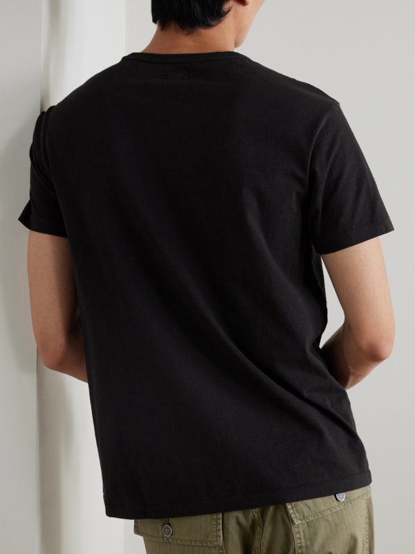 Two-Pack Garment-Dyed Cotton-Jersey T-Shirts - BK