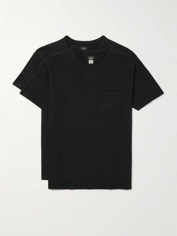 Two-Pack Garment-Dyed Cotton-Jersey T-Shirts