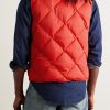 Quilted Padded Recycled-Nylon Gilet - BK