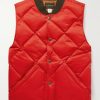 Quilted Padded Recycled-Nylon Gilet
