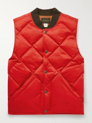 Quilted Padded Recycled-Nylon Gilet Quilted Padded Recycled-Nylon Gilet