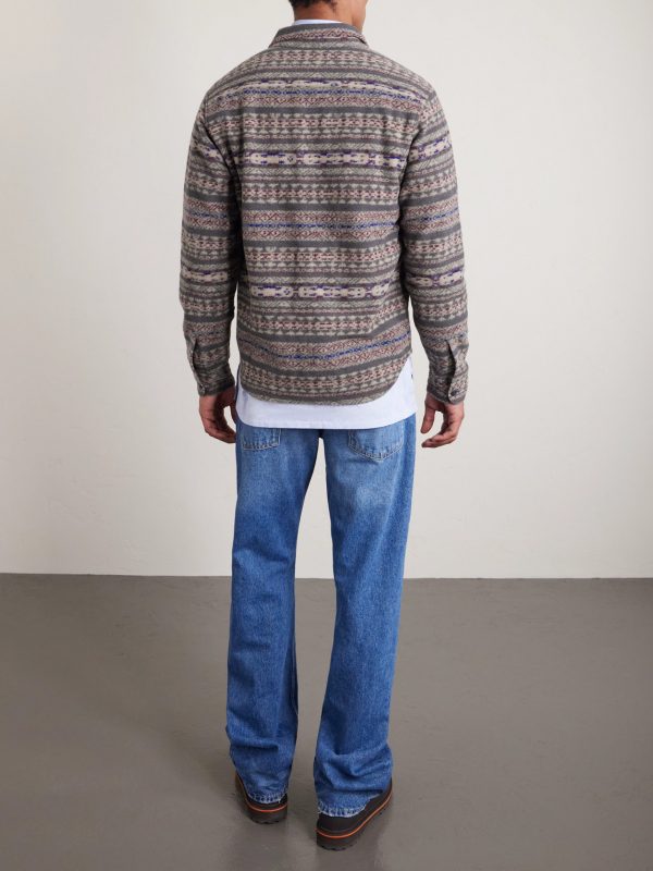 Wool-Blend Overshirt - BK
