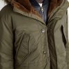 Plush-Trimmed Padded Shell Hooded Parka - CU Plush-Trimmed Padded Shell Hooded Parka - CU