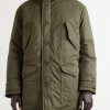 Plush-Trimmed Padded Shell Hooded Parka - FR Plush-Trimmed Padded Shell Hooded Parka - FR