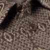 Jacquard-Knit Wool Overshirt - CU
