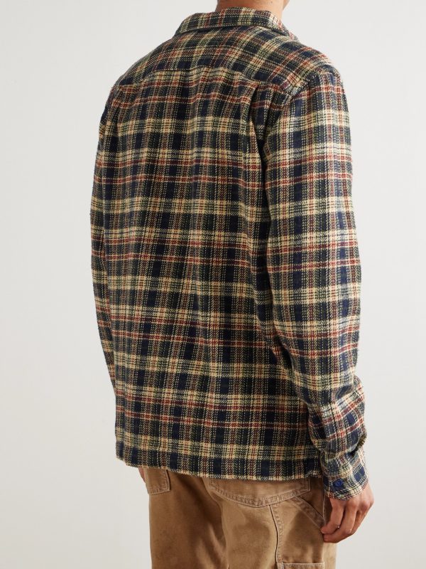 Checked Cotton Shirt - BK