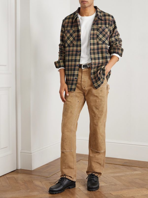 Checked Cotton Shirt - OU