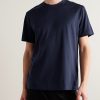 Silk and Cotton-Blend T-Shirt - FR Silk and Cotton-Blend T-Shirt - FR