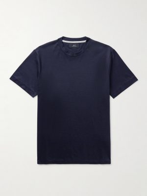 Silk and Cotton-Blend T-Shirt Silk and Cotton-Blend T-Shirt