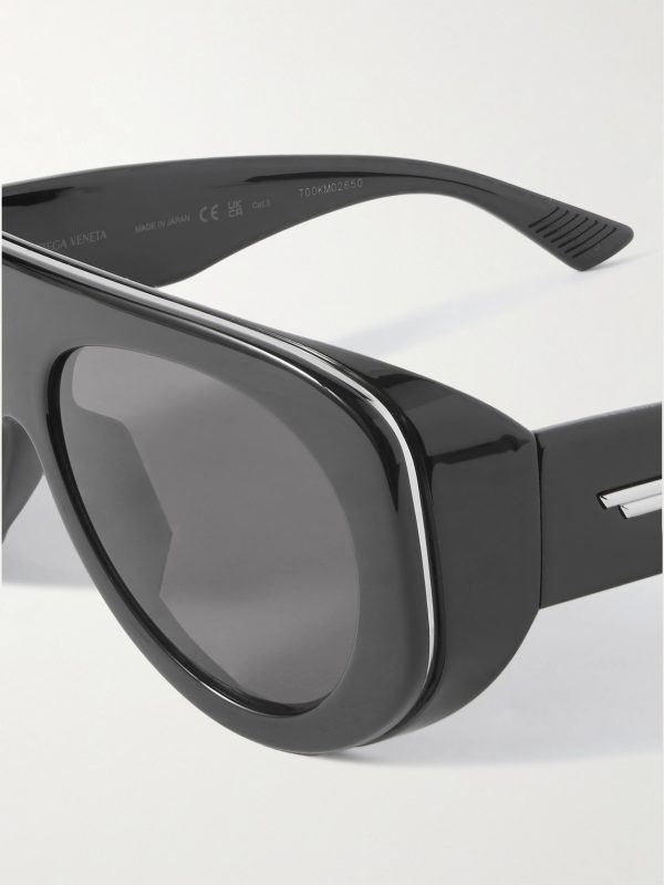 Aviator-Style Acetate Sunglasses - CU