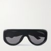 Aviator-Style Acetate Sunglasses
