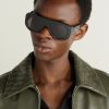 Aviator-Style Acetate Sunglasses - OU
