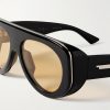 Aviator-Style Acetate Sunglasses - CU